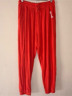 GRRRL orange jogger sweat pants XL